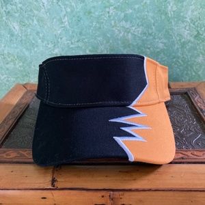 KATI SPORTCAP black and gold visor NWOT